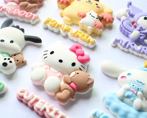 Hello kitty & Sanrio Resin Charms（5.5*5.8cm）