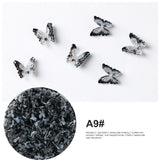 Butterfly Resin diy nail accessories manicure tool charms